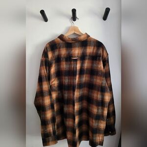 Gorgeous plaid fall coloured/Red Head Brand co./warm and cozy flannel/2X